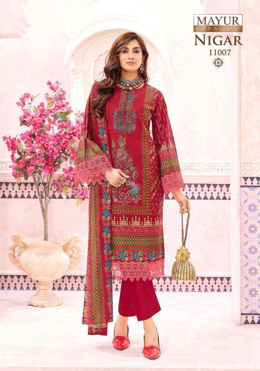 Mayur Nigar Vol 11 Unstitch Cotton Dress Material 8 Pcs Catalogue