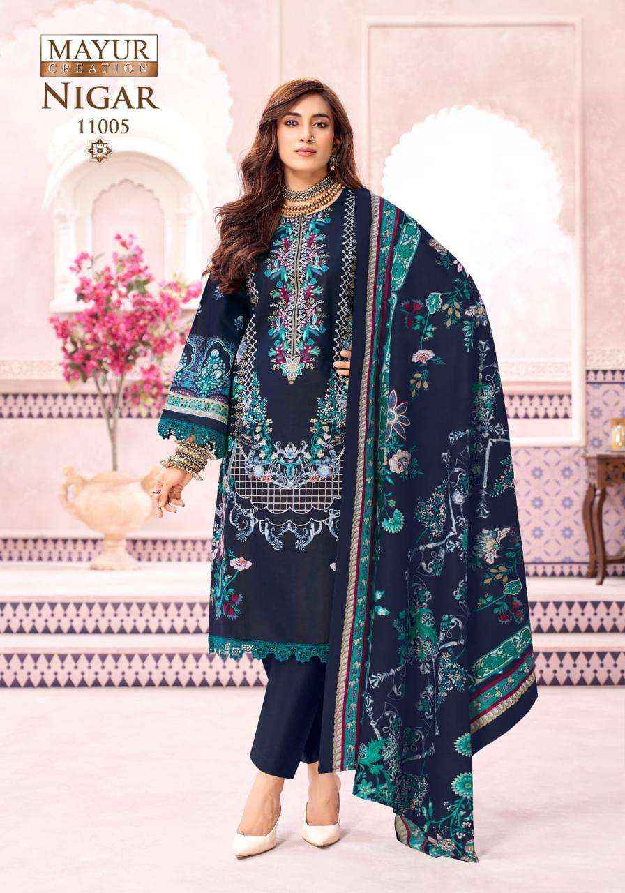 Mayur Nigar Vol 11 Unstitch Cotton Dress Material 8 Pcs Catalogue
