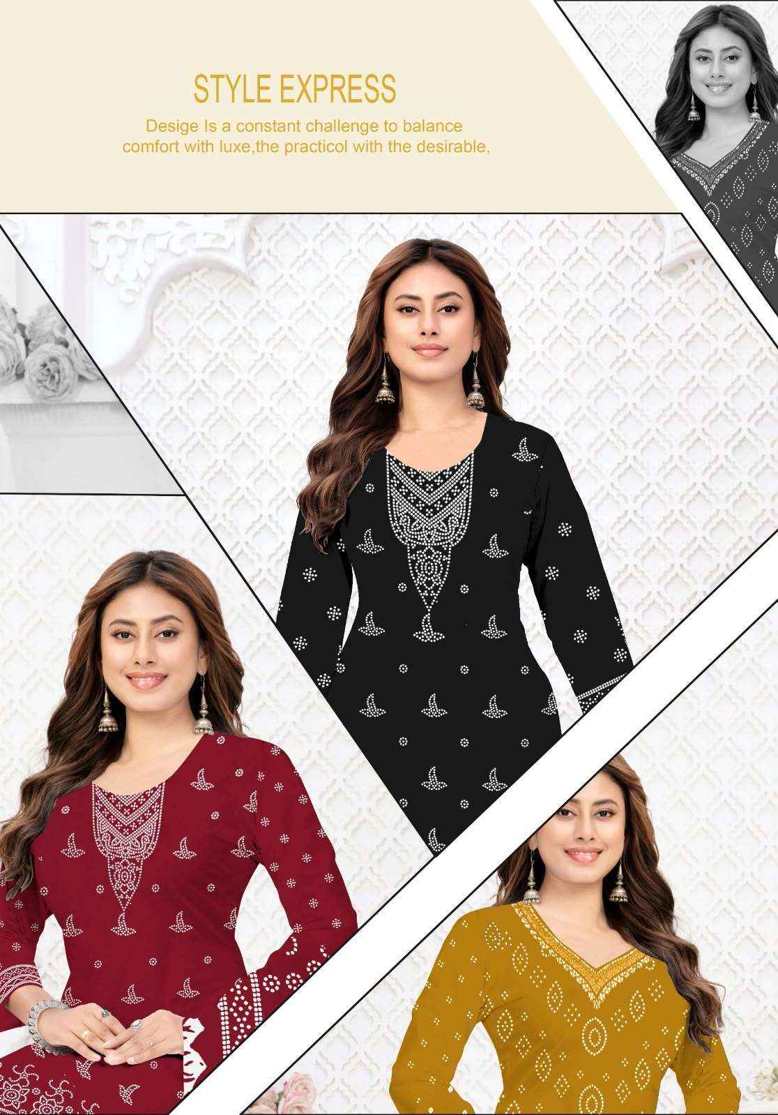 Mayur Niharika Vol 7 Pure Cotton Dress Material _ Wholesale Factory Rate ( 10 Pcs Catalog )