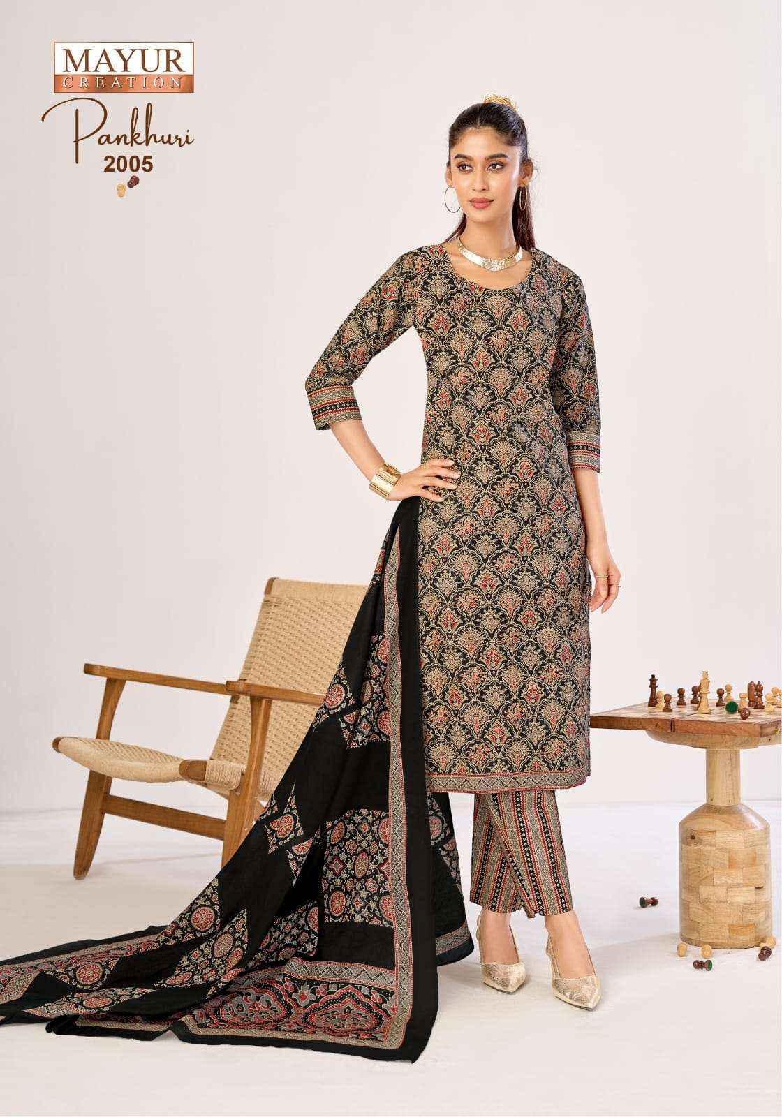 Mayur Pankhuri Vol 2 Pure Cotton Dress Material 10 pcs Catalogue