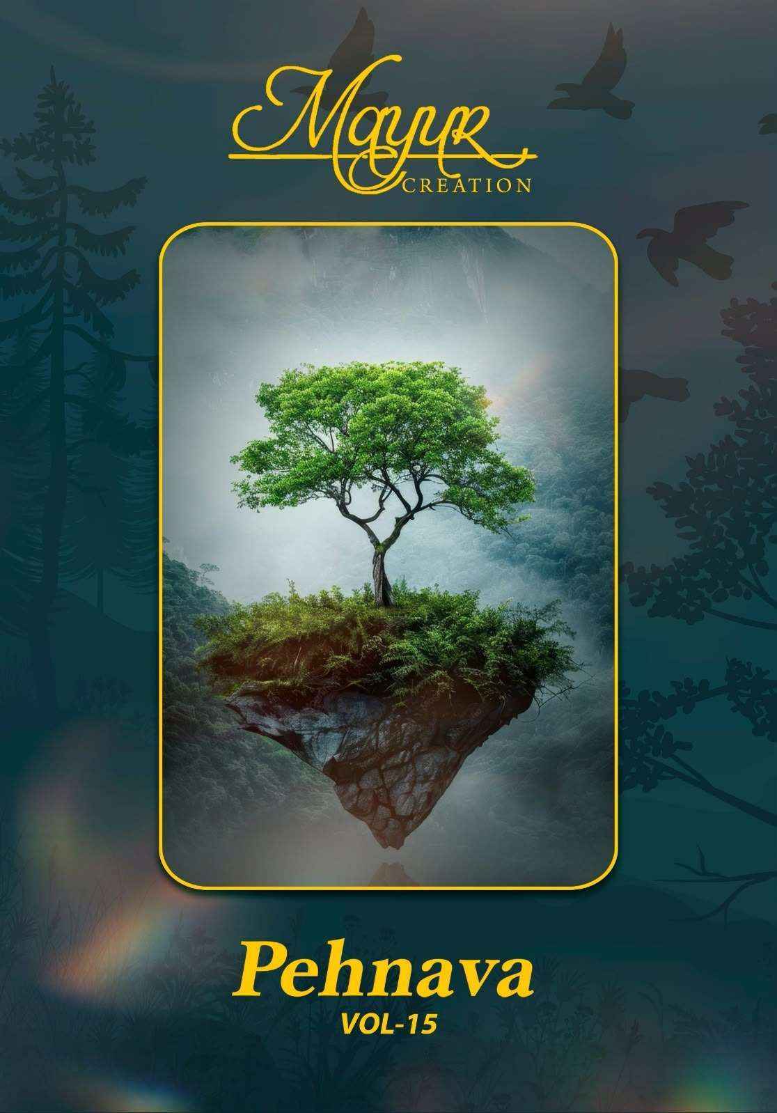 Mayur Pehnava Vol 15 Pure Cotton Unstitch Dress Material 10 Pcs Catalog