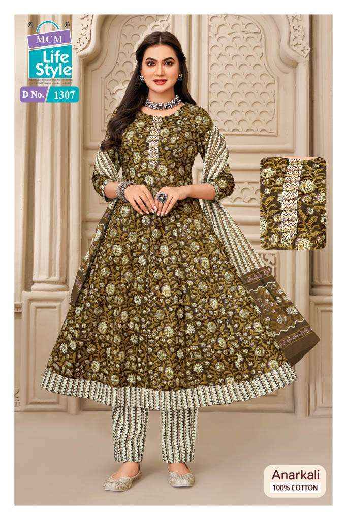 MCM LIFESTYLE ANARKALI VOL 13 ANARKALI SUITS 10 PCS CATALOG