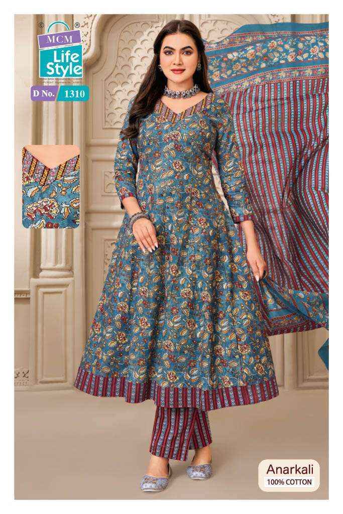 MCM LIFESTYLE ANARKALI VOL 13 ANARKALI SUITS 10 PCS CATALOG