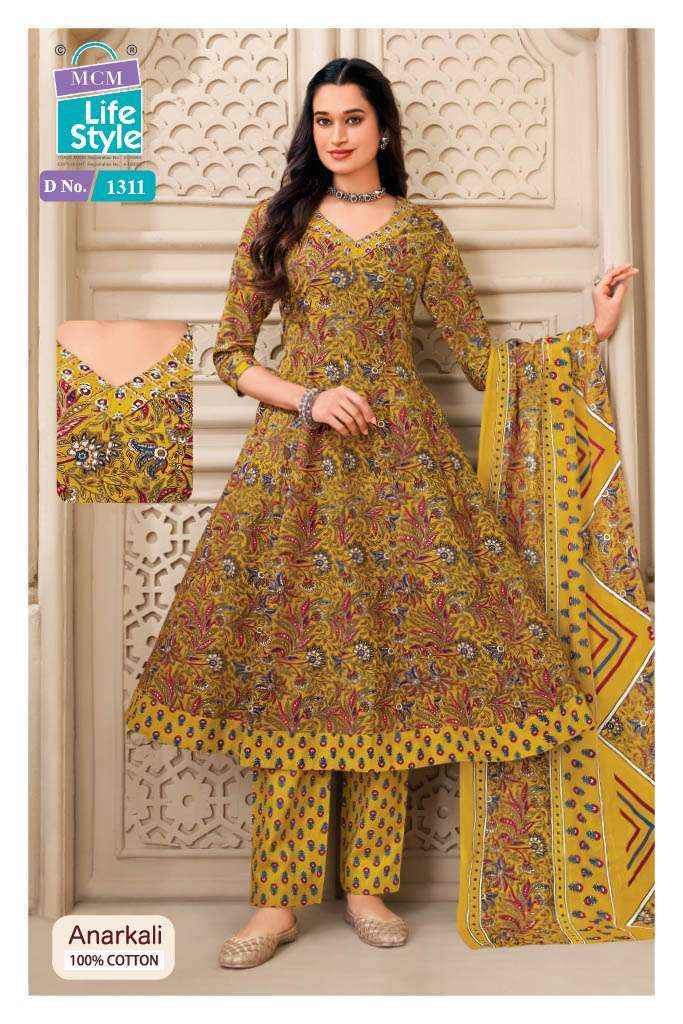 MCM LIFESTYLE ANARKALI VOL 13 ANARKALI SUITS 10 PCS CATALOG