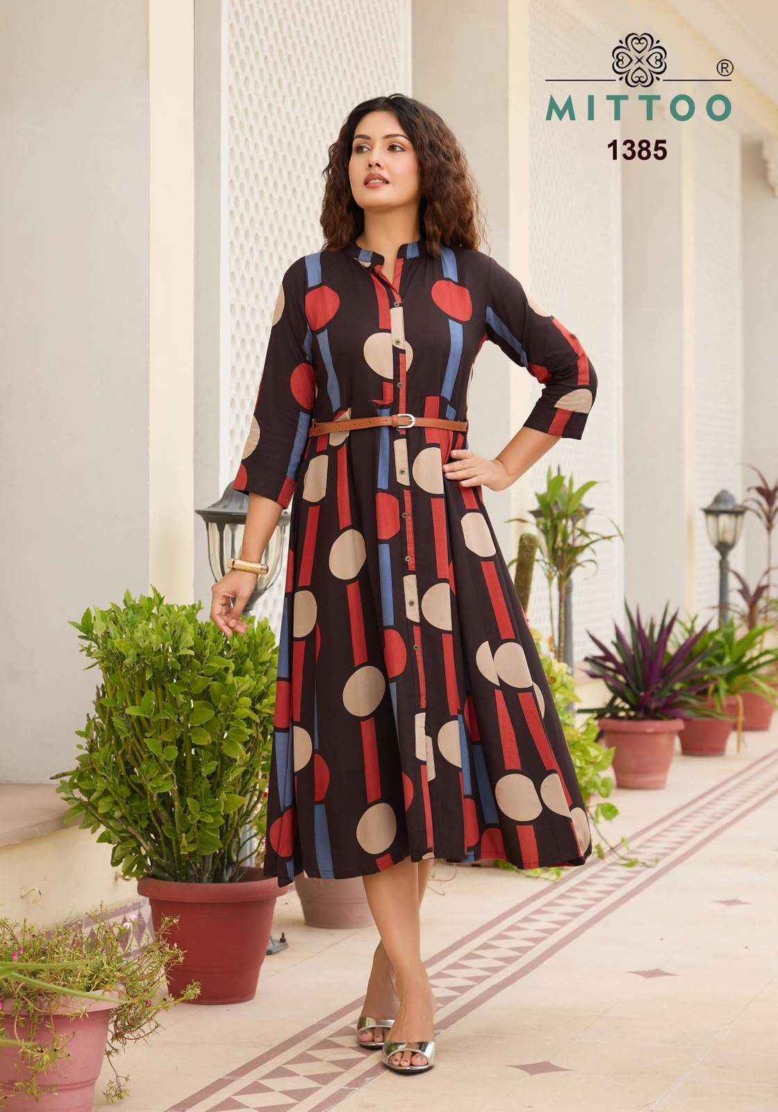 Mittoo Fashion Belt Vol 28 Reyon Kurti At Wholesale Price 6 Pcs Catalog