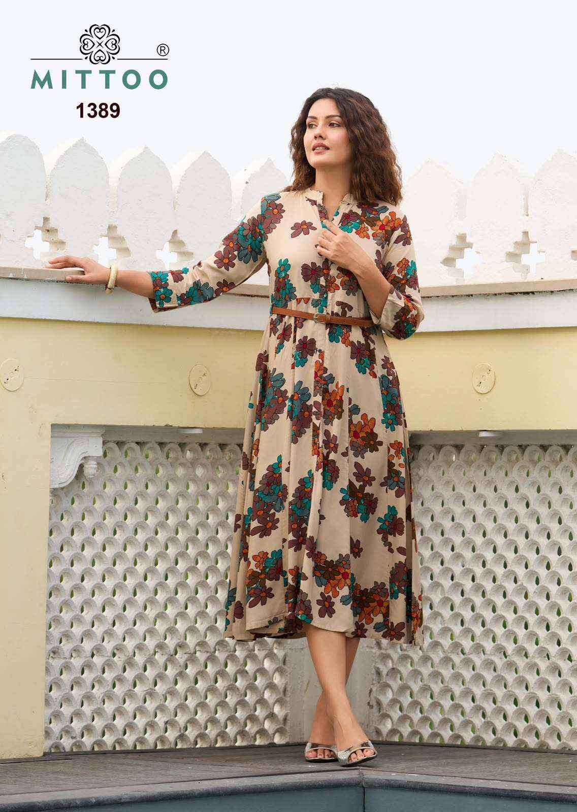 Mittoo Fashion Belt Vol 28 Reyon Kurti At Wholesale Price 6 Pcs Catalog