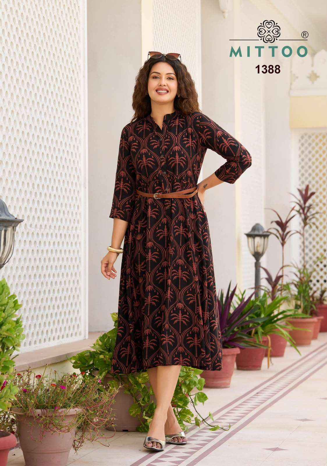 Mittoo Fashion Belt Vol 28 Reyon Kurti At Wholesale Price 6 Pcs Catalog