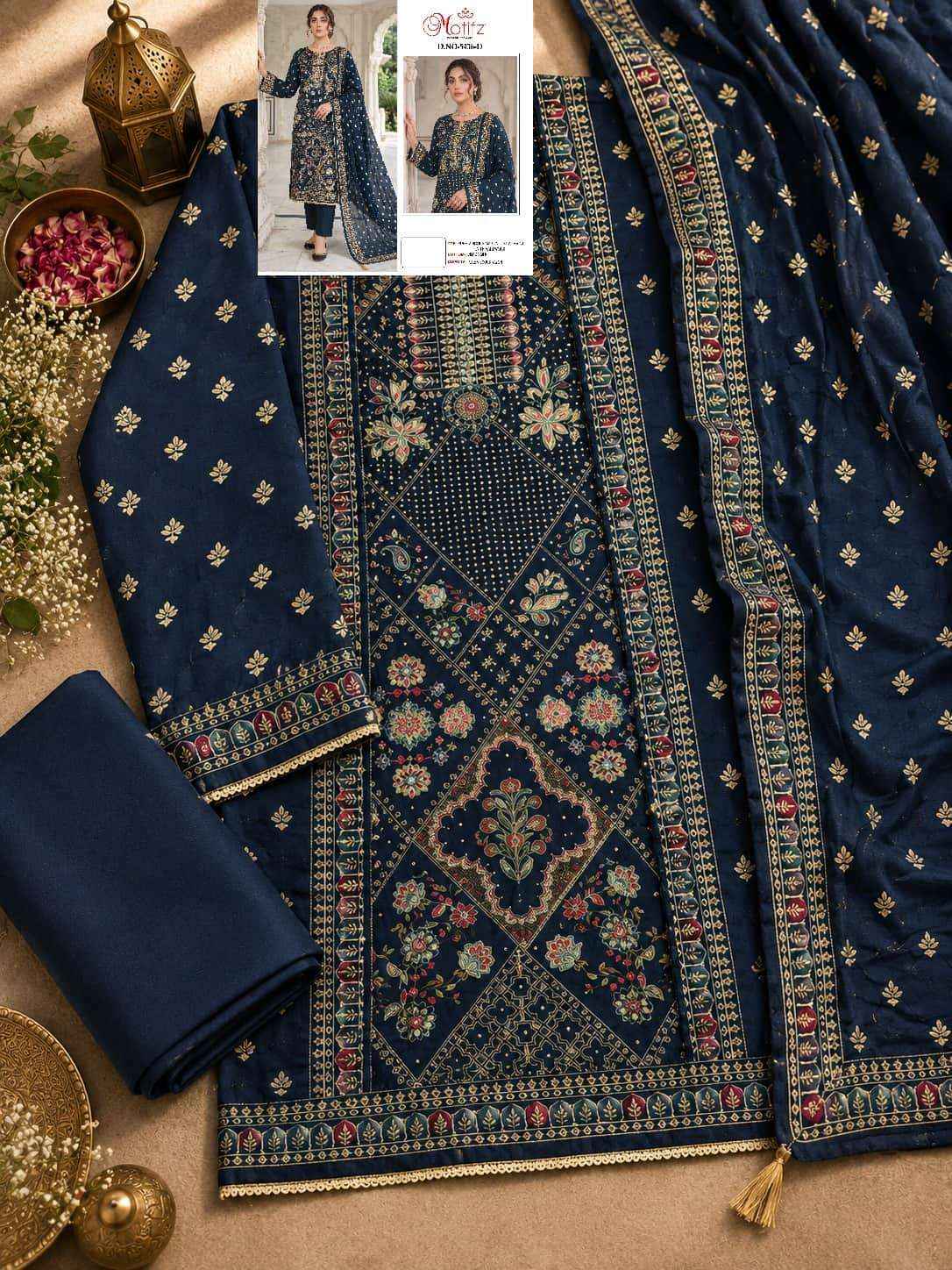Motifz D 5436 Abcd Pakistani Salwar Kameez 4 Pcs Catalog