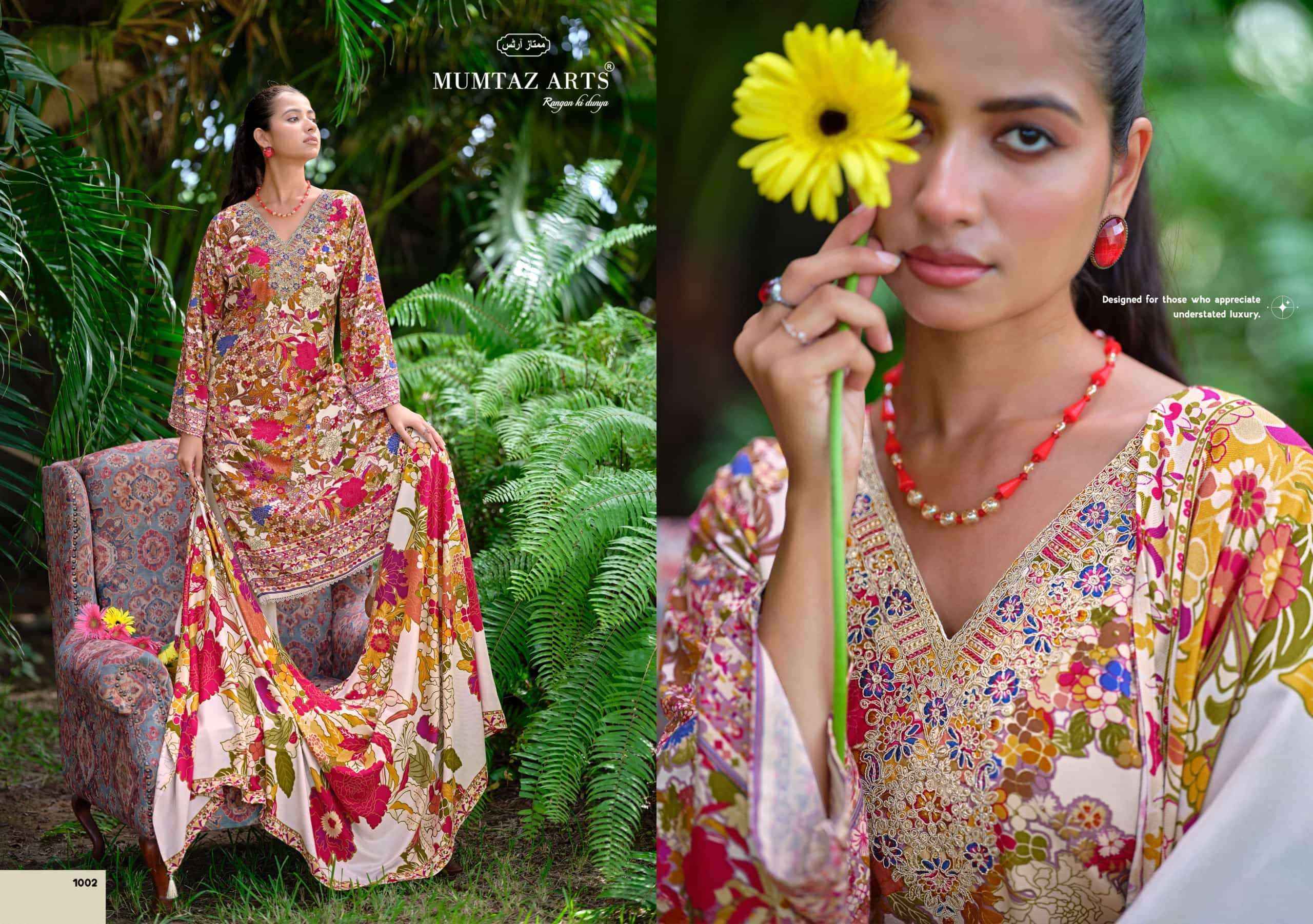 Mumtaz Arts Miraaj Premium Winter Pashmina Suits 4 Pcs Catalog