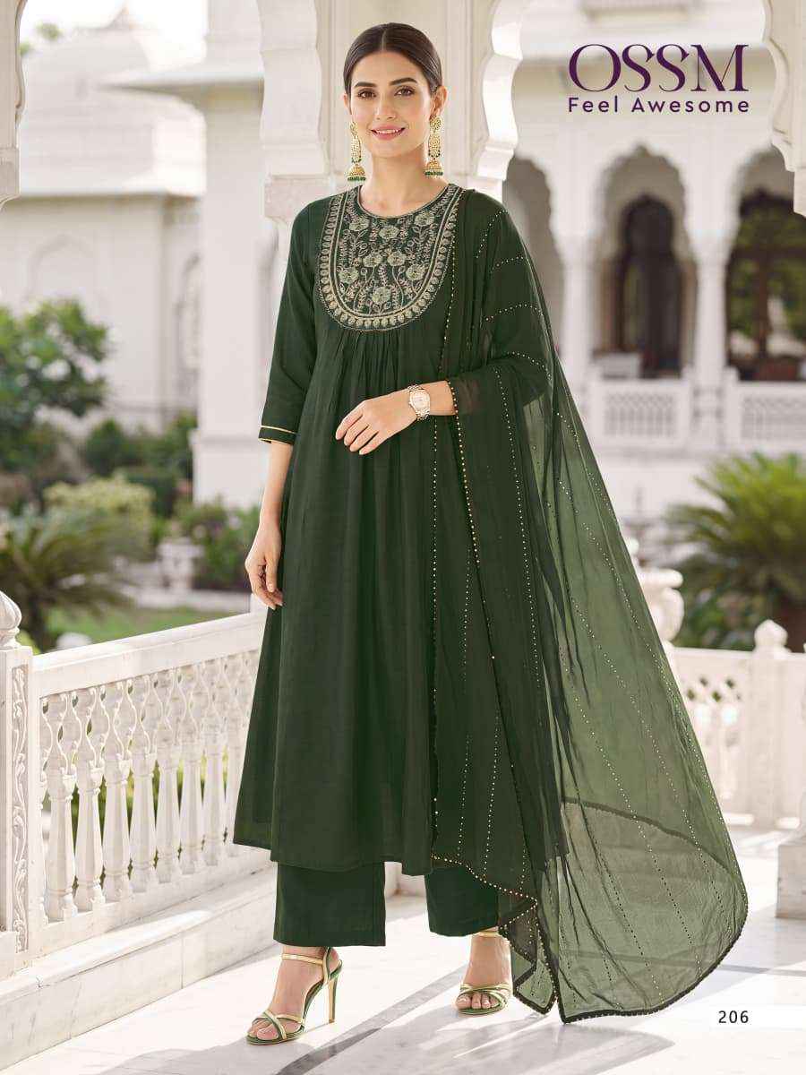 Ossm Noor Vol 2 Readymade Suits | Wholesale Dealer and Supplier ( 6 Pcs Catalogue )
