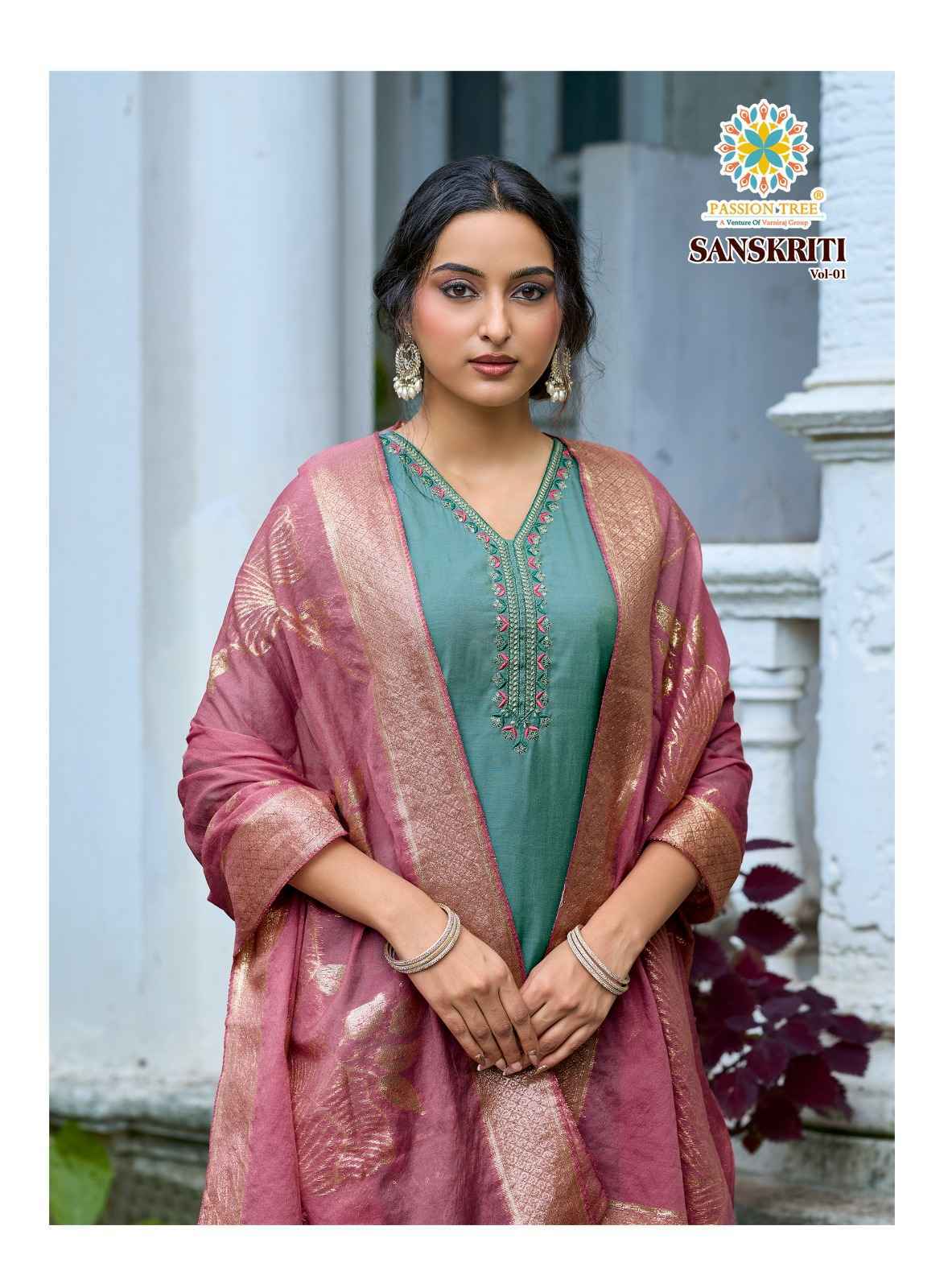 Passion Tree Sanskriti Vol 1 Kurti | Buy At Factory Price ( 8 Pcs Catalogue )