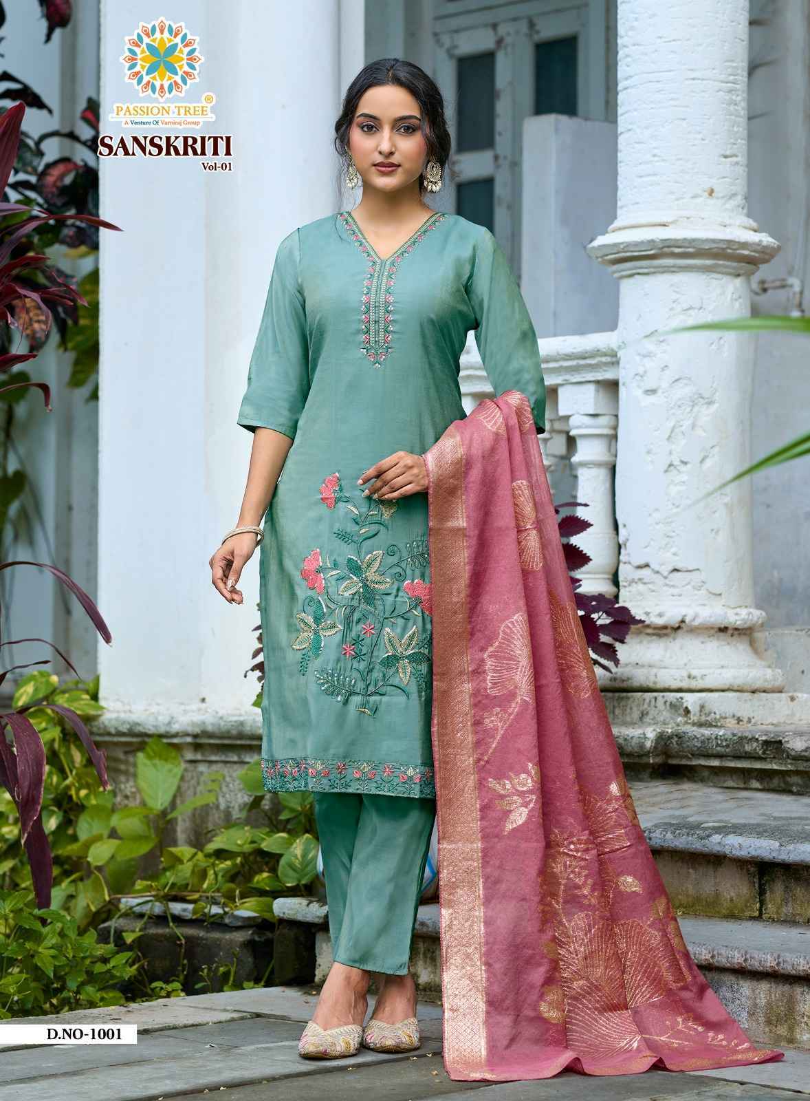 Passion Tree Sanskriti Vol 1 Kurti | Buy At Factory Price ( 8 Pcs Catalogue )