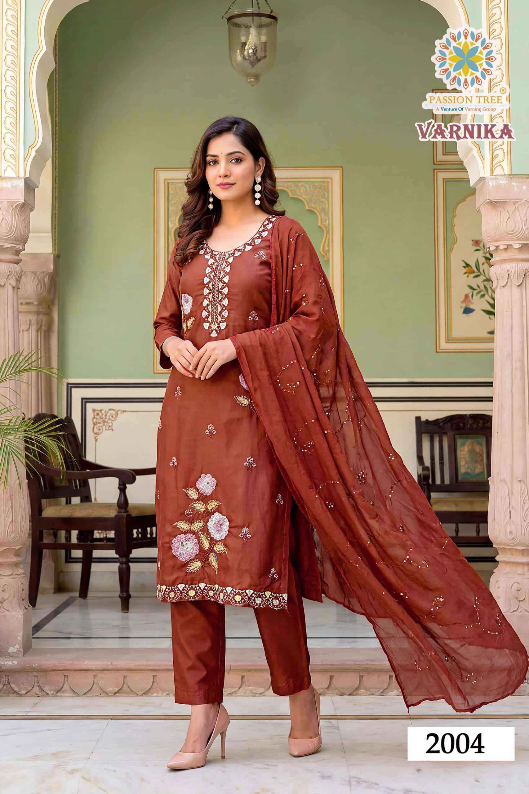 Passion Varnika Vol 2 Readymade Suits Wholesale Price 8 Pcs Catalog