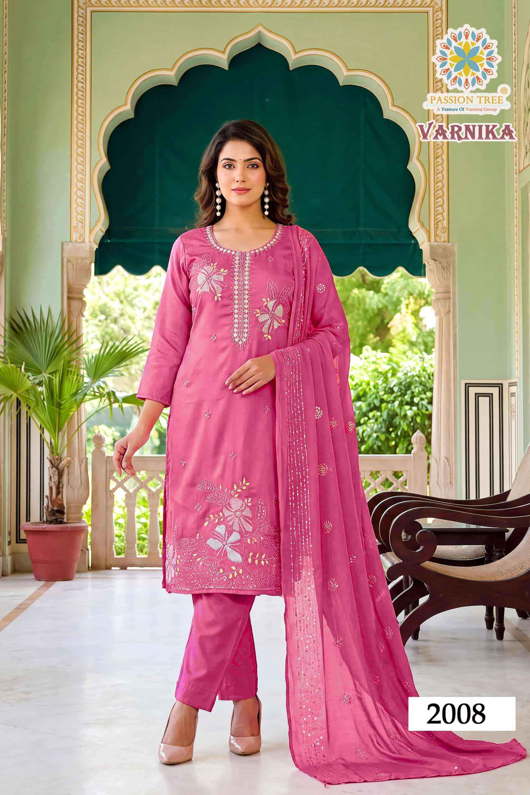 Passion Varnika Vol 2 Readymade Suits Wholesale Price 8 Pcs Catalog