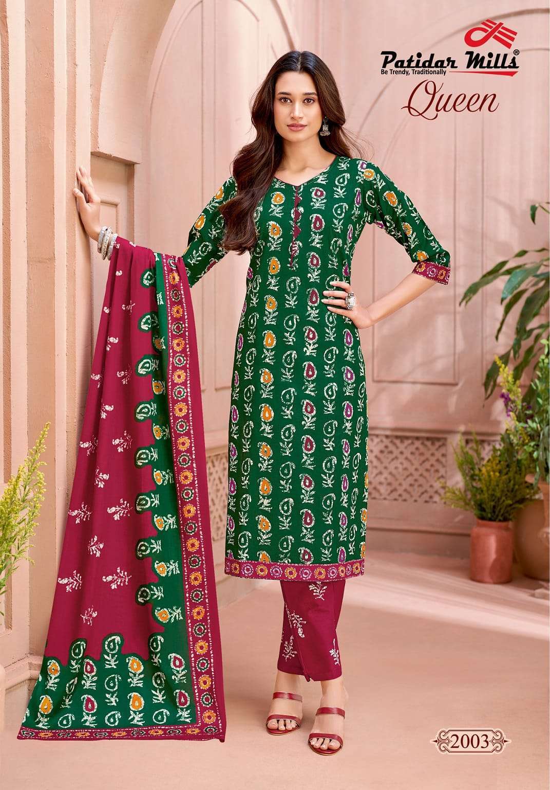 Patidar Mills Queen Vol 2 Readymade Cotton Batik Suit 10 Pcs Catalog