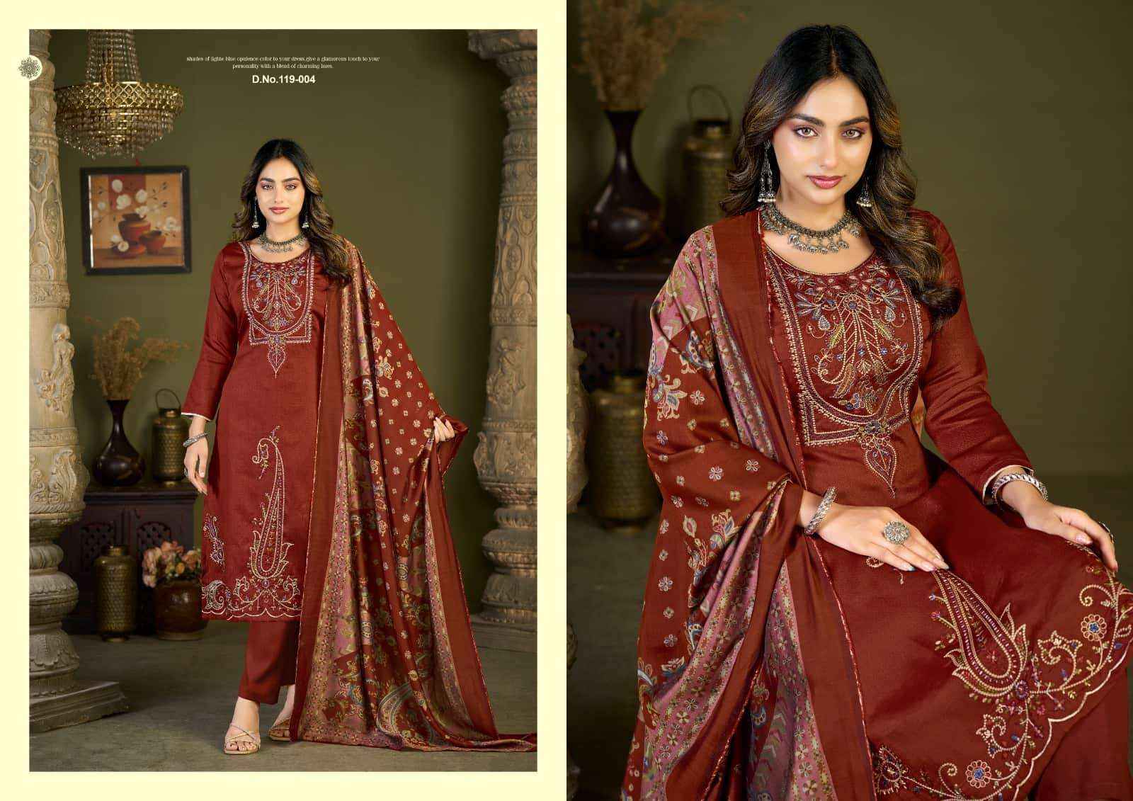 Radhika Azara Kalamkari Vol 1 Pure Jam Cotton Dress Material 6 Pcs Catalog 