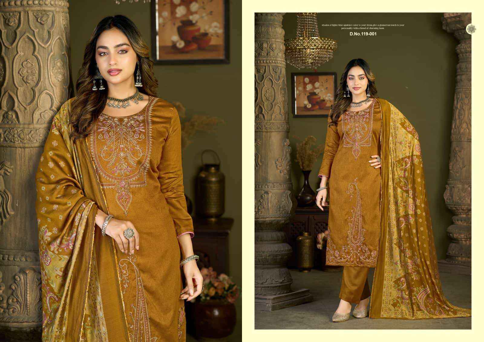 Radhika Azara Kalamkari Vol 1 Pure Jam Cotton Dress Material 6 Pcs Catalog 