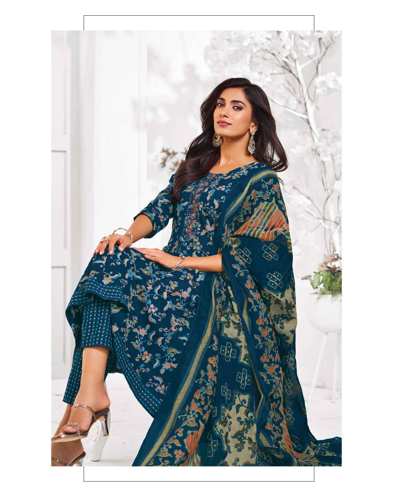 Radhika Lifestyle Cindrella Vol 4 Cotton Kurti Combo 8 pcs Catalog
