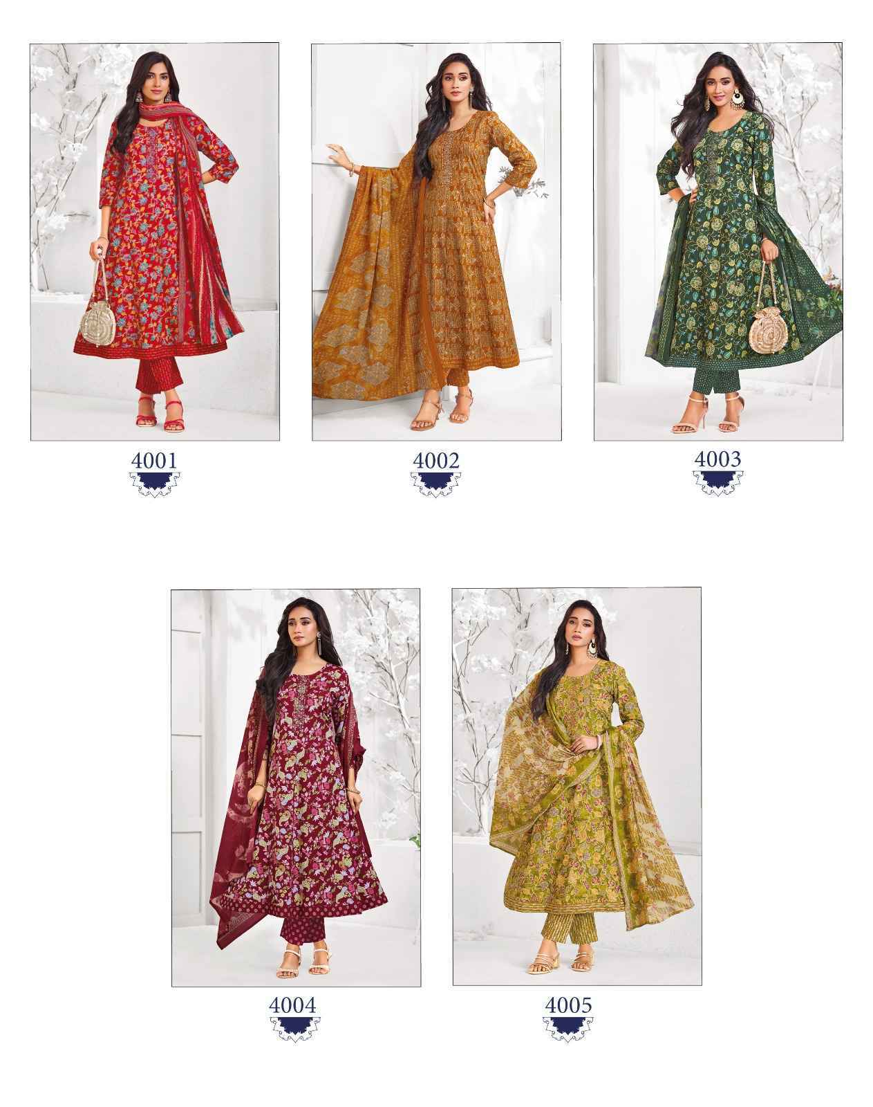 Radhika Lifestyle Cindrella Vol 4 Cotton Kurti Combo 8 pcs Catalog