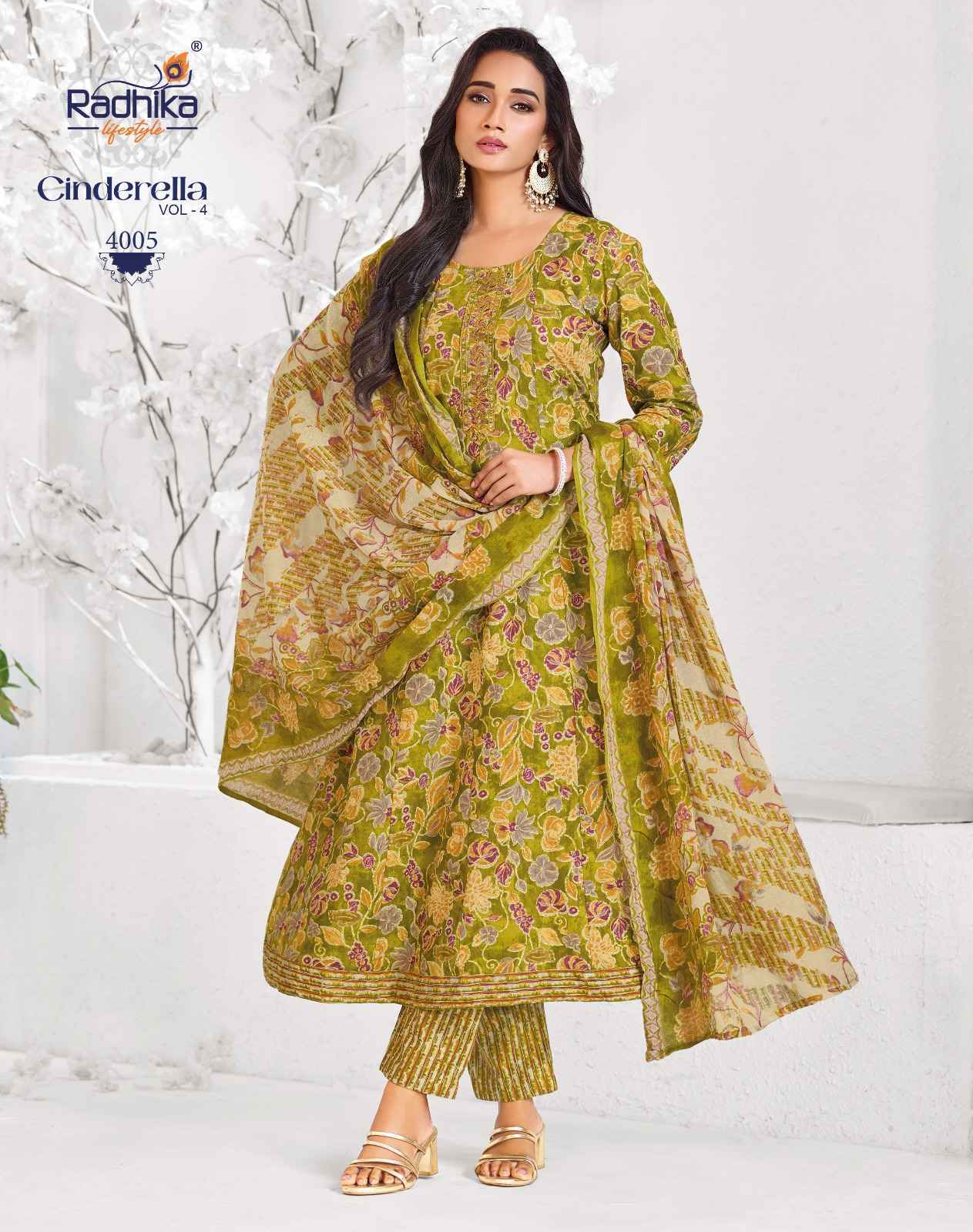 Radhika Lifestyle Cindrella Vol 4 Cotton Kurti Combo 8 pcs Catalog