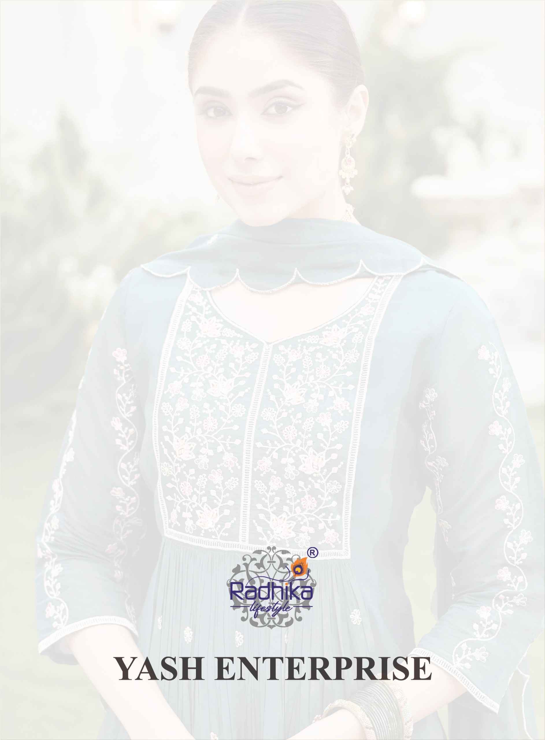 Radhika Lifestyle Glamour Vol 1 Mul Chanderi Kurti Combo 6 pcs Catalog