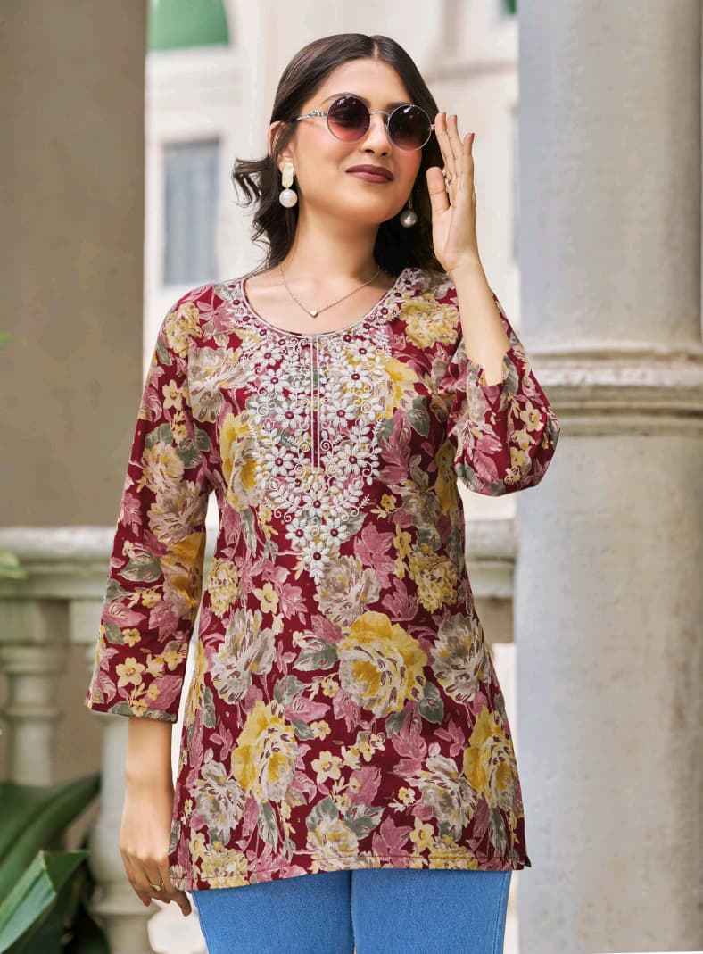 Radhika Lifestyle Summer Shine Vol 3 Cotton Kurti 8 pcs Catalog 