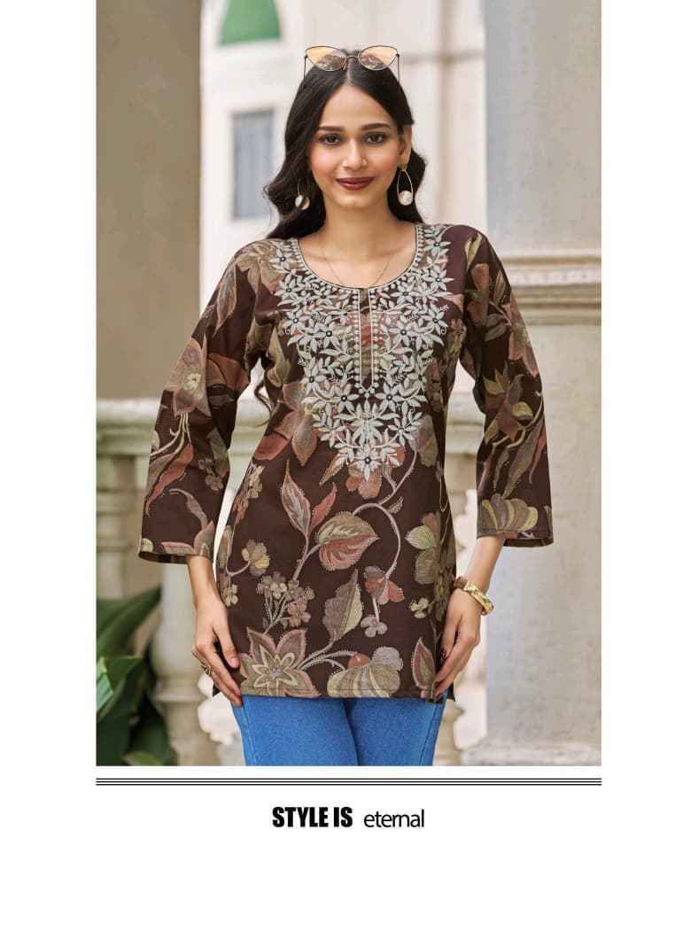 Radhika Lifestyle Summer Shine Vol 3 Cotton Kurti 8 pcs Catalog 