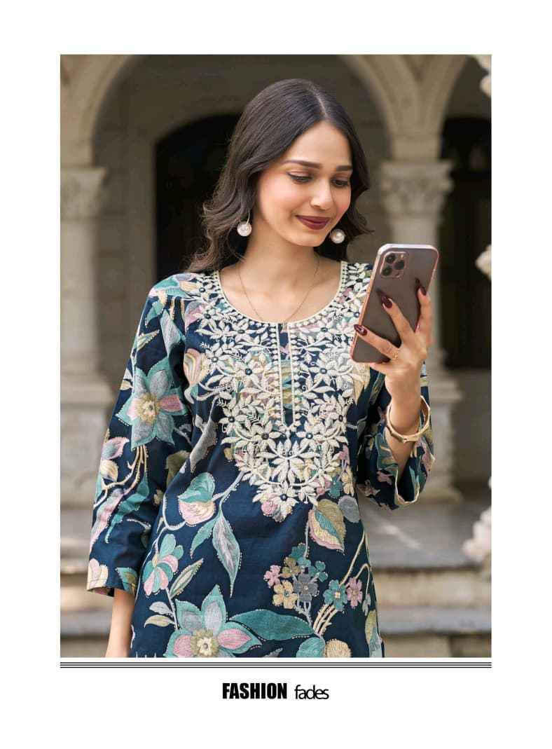 Radhika Lifestyle Summer Shine Vol 3 Cotton Kurti 8 pcs Catalog 
