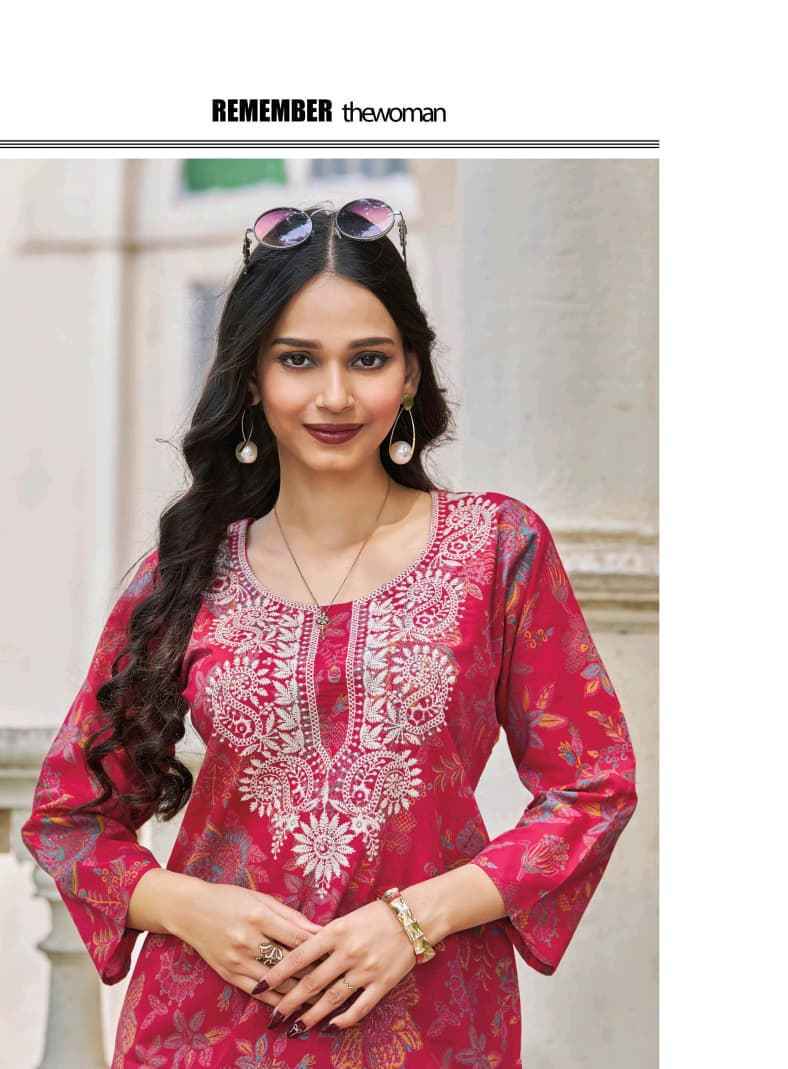 Radhika Lifestyle Summer Shine Vol 3 Cotton Kurti 8 pcs Catalog 
