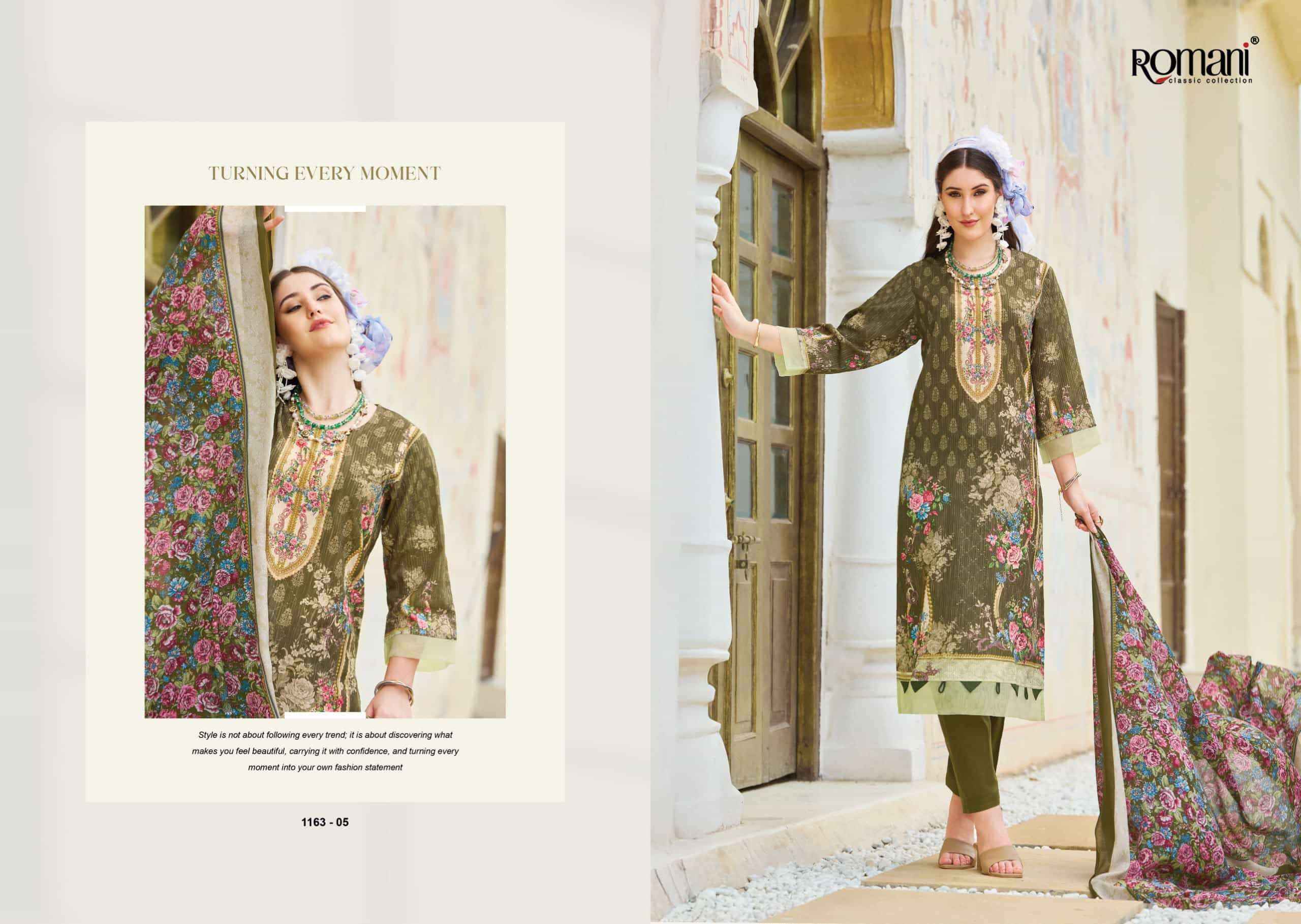 Romani Nafisa Vol 3 Cotton Dress Material 8 Pcs Catalog | Wholesale Market Surat