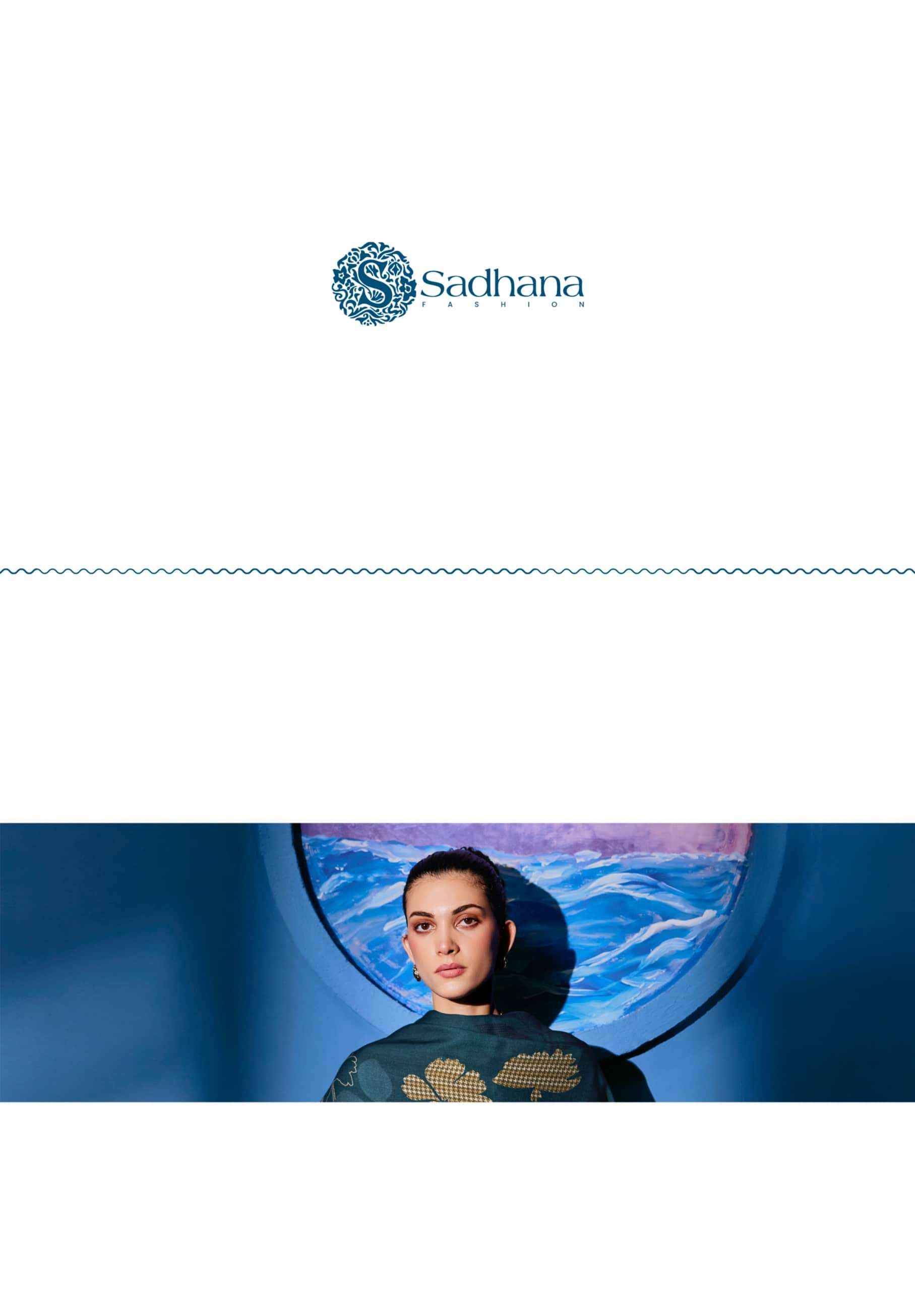 Sadhana Fashion Celestial Weave Digital Printed Pashmina Salwar Suit Suppliers
