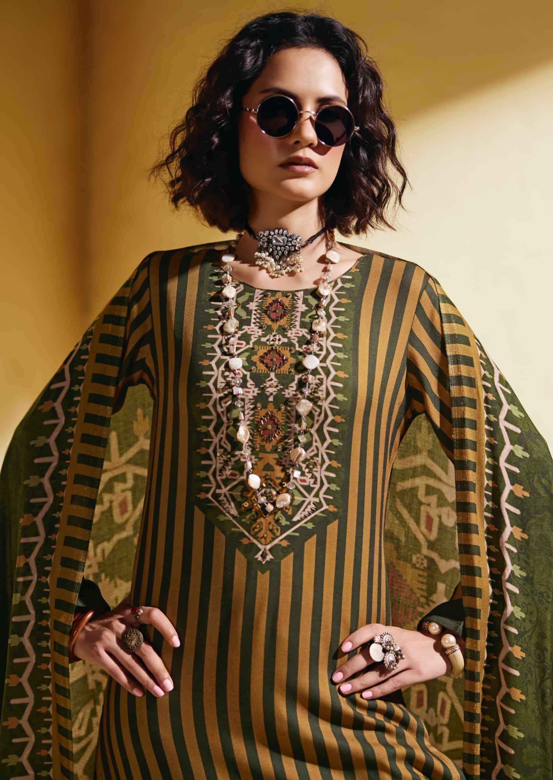 Sadhana Fashion Sofi Premium Collection Winter Dress Material 6 Pcs Catalog