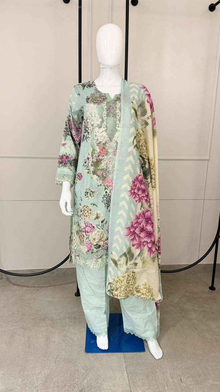 Shree Fabs Elaf Signature Vol 4 Readymade Pakistani Cotton Dress Material 8 Pcs Catalog 