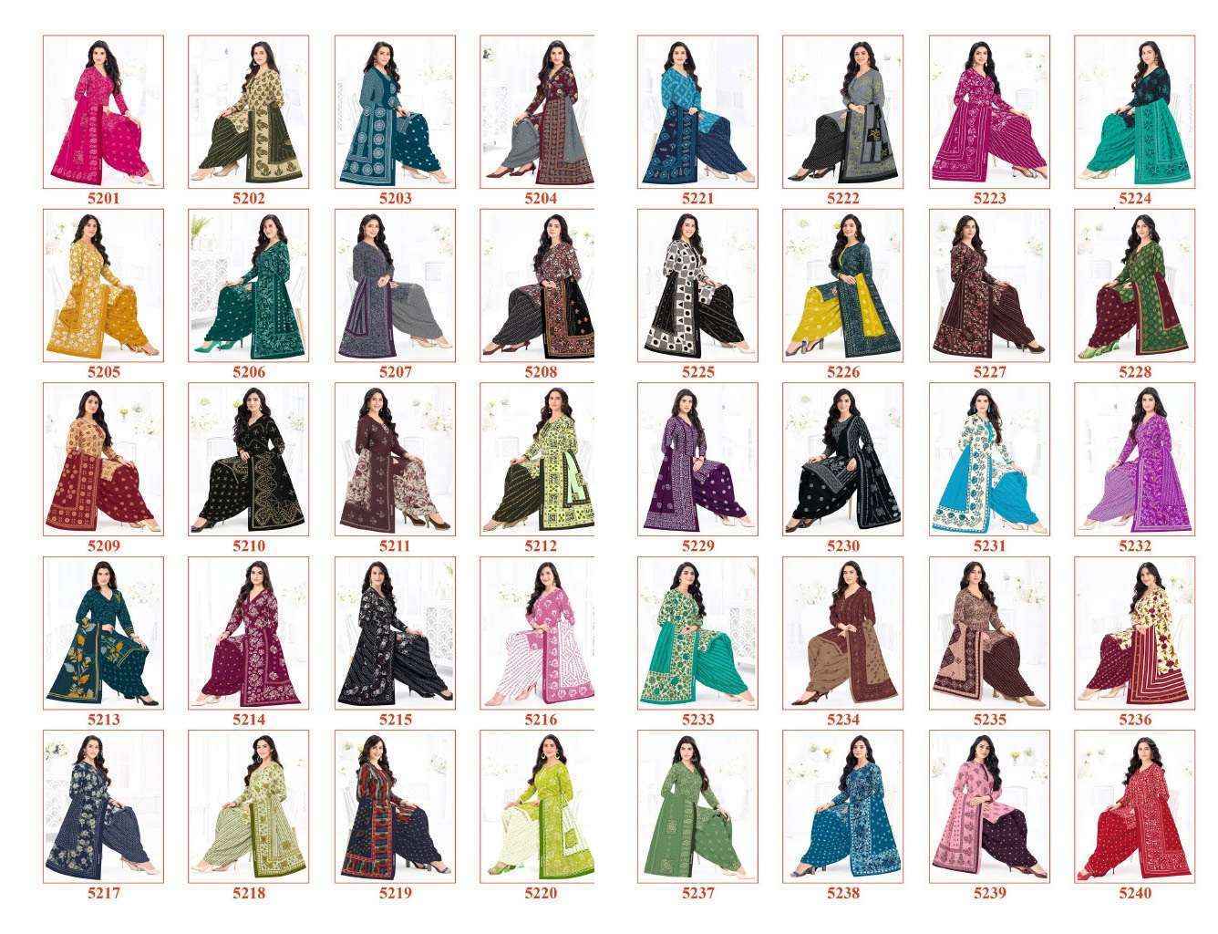 Shree Ganesh Hansika Vol 32 Patiyala Readymade Suits 30 pcs Catalog
