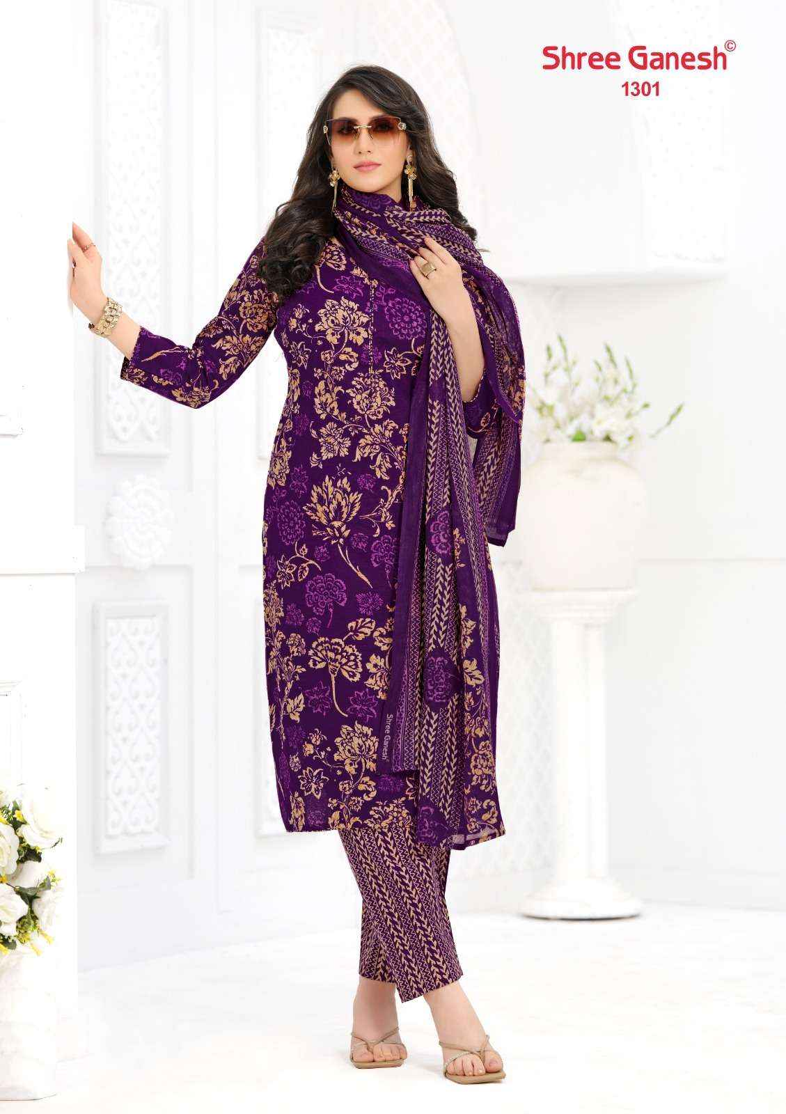 Shree Ganesh Samaiyra Ajrak Vol 3 Dress Material 12 Pcs Catalogue