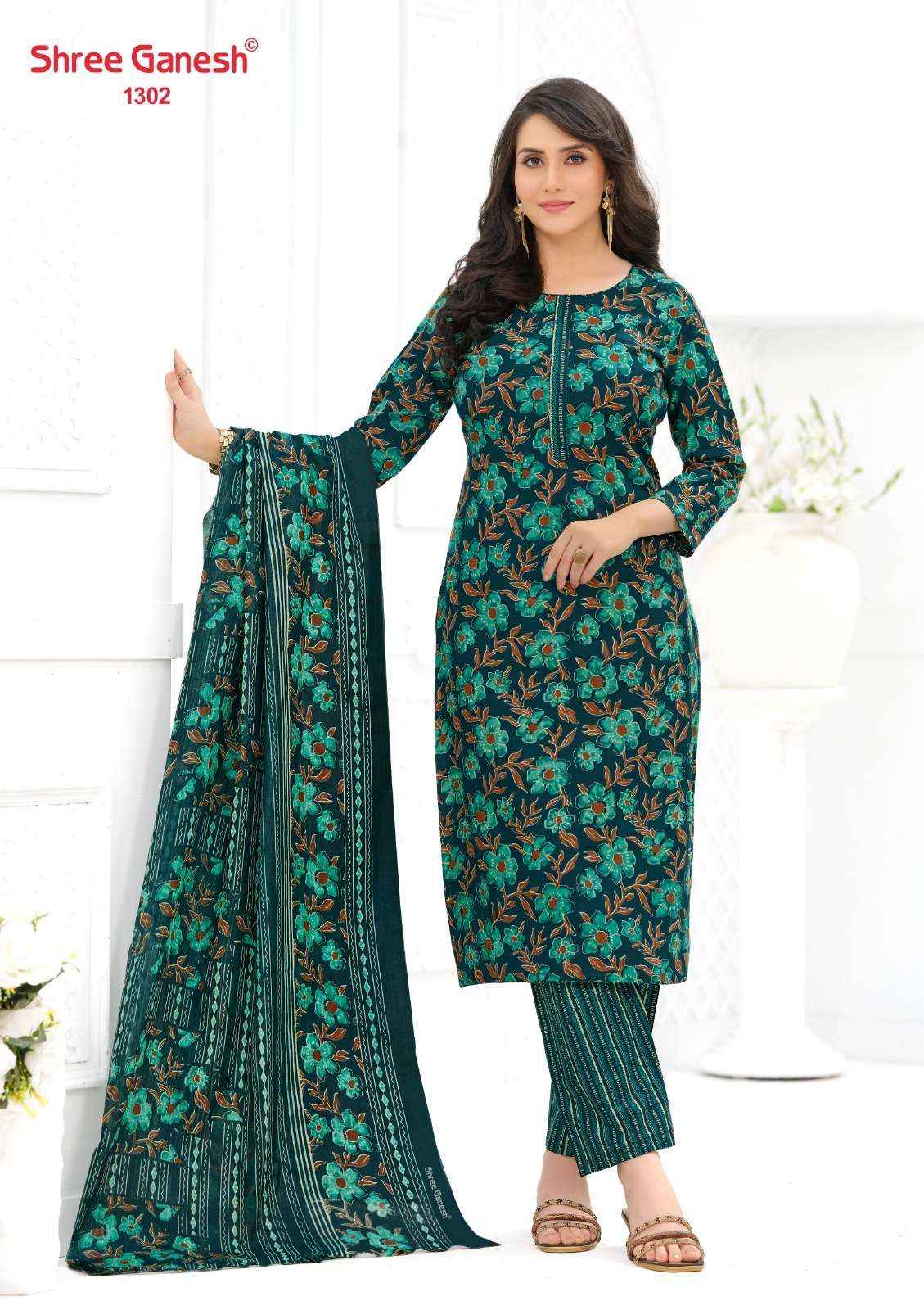 Shree Ganesh Samaiyra Ajrak Vol 3 Dress Material 12 Pcs Catalogue
