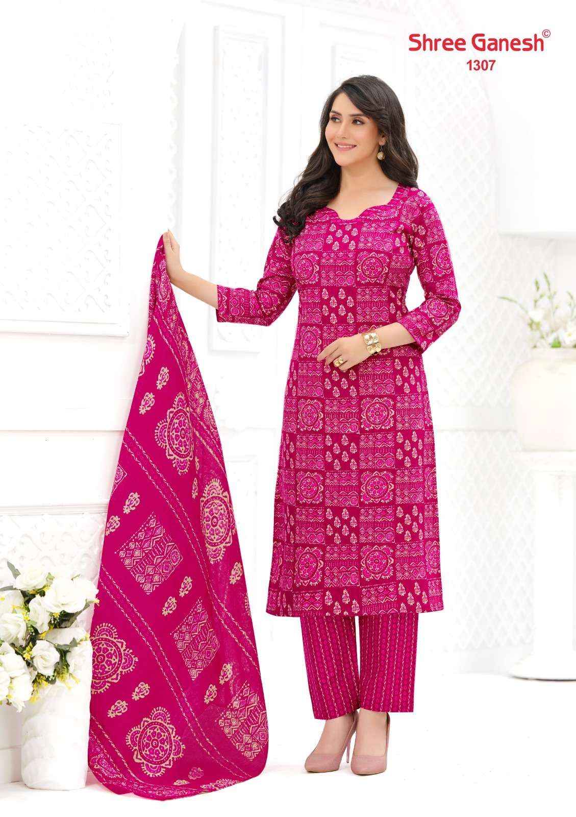 Shree Ganesh Samaiyra Ajrak Vol 3 Dress Material 12 Pcs Catalogue
