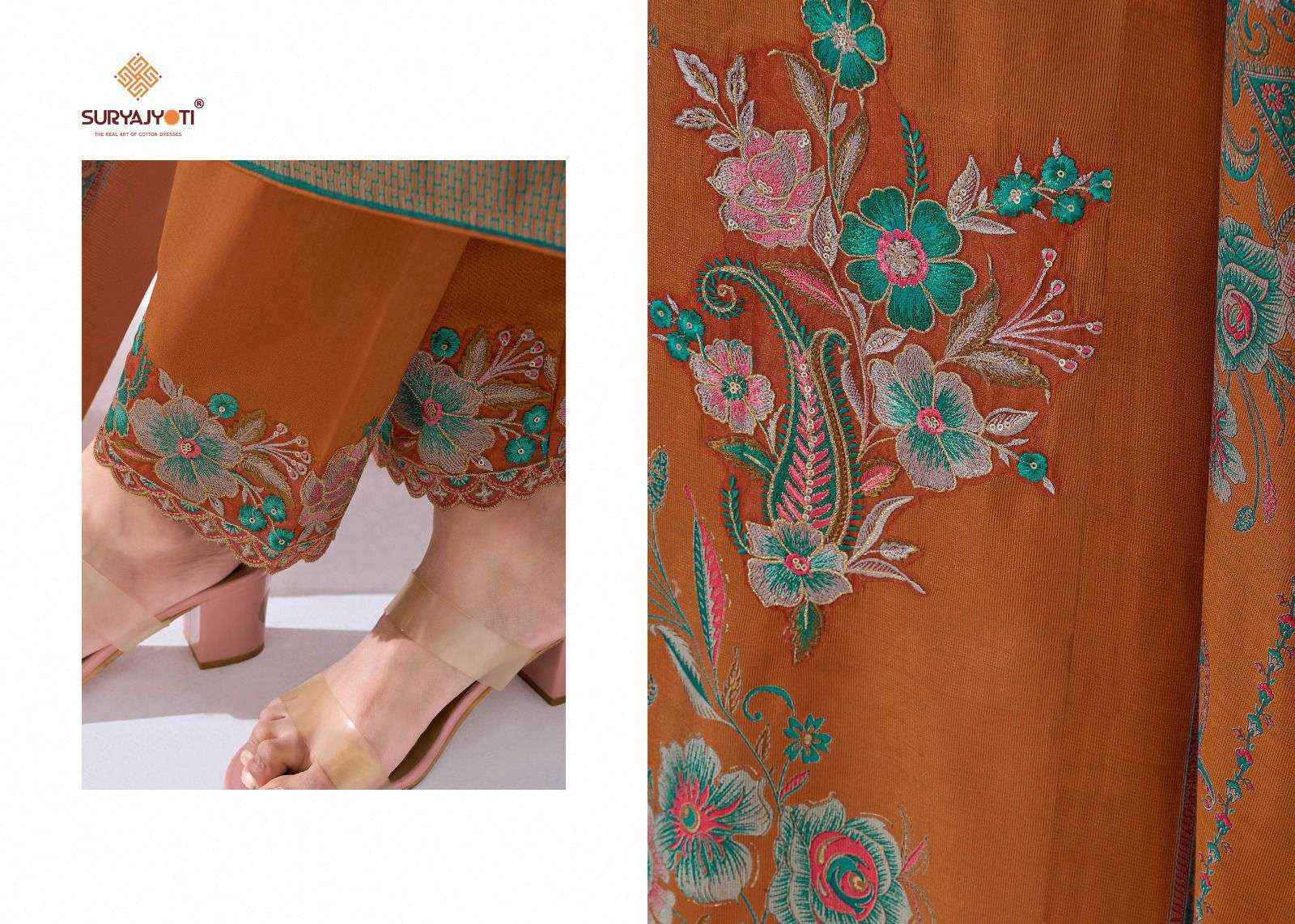 Suryajyoti Kashi Vol 1 Premium Wear Ladies Dress Material 6pcs Catalog 