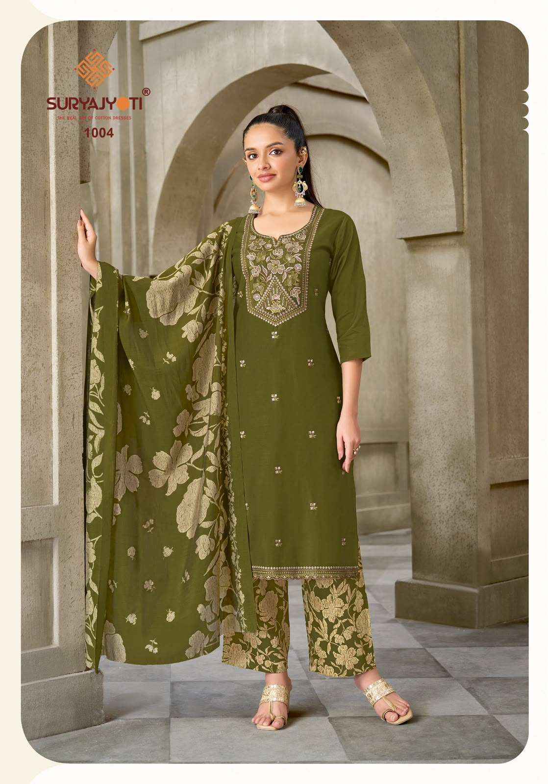Suryajyoti Kismis Vol 1 Readymade Suits Catalog With Price 6 Pcs Catalog