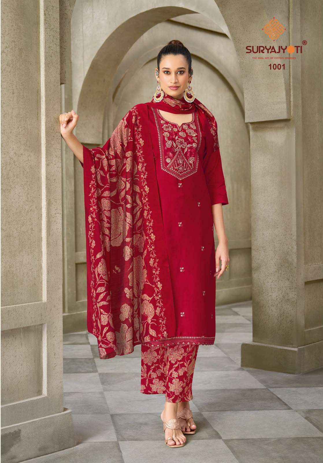 Suryajyoti Kismis Vol 1 Readymade Suits Catalog With Price 6 Pcs Catalog