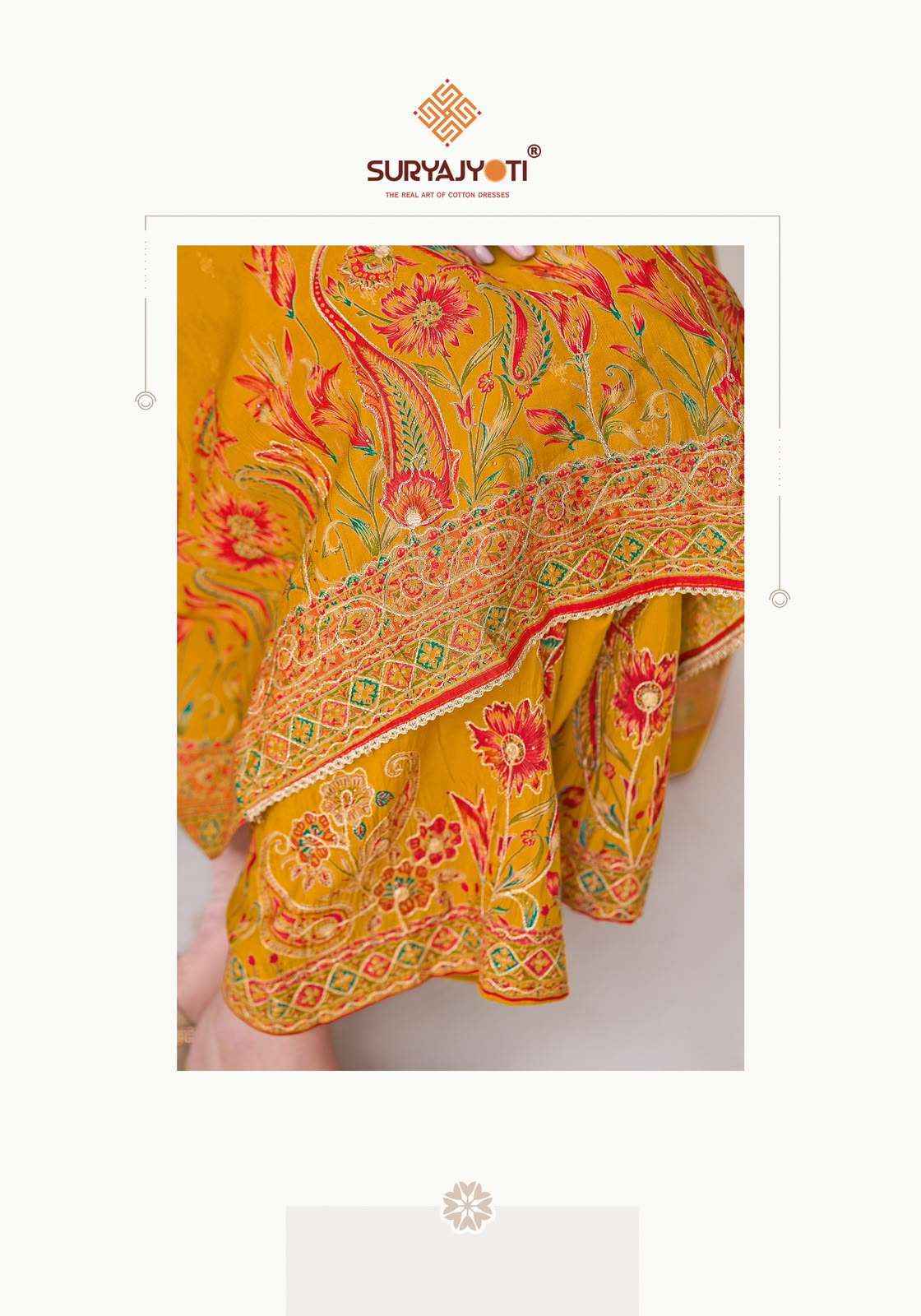 Suryajyoti Komal Vol 5 Pure Modal Silk Ladies Dress Material 6 Pcs