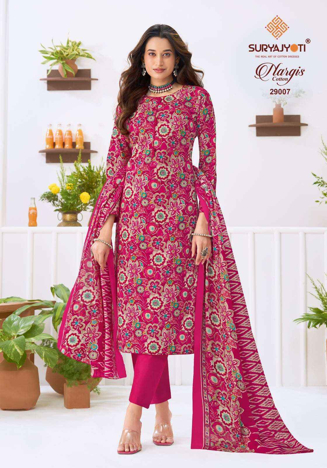 Suryajyoti Nargis Cotton Vol 29 Pure Cotton Dress Material 10 Pcs Catalogue