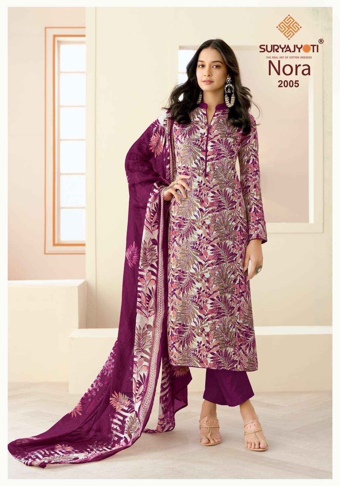 Suryajyoti Nora Vol 2 Printed Satin Salwar Suit Wholesales Best Price 10 Pcs Catalog 