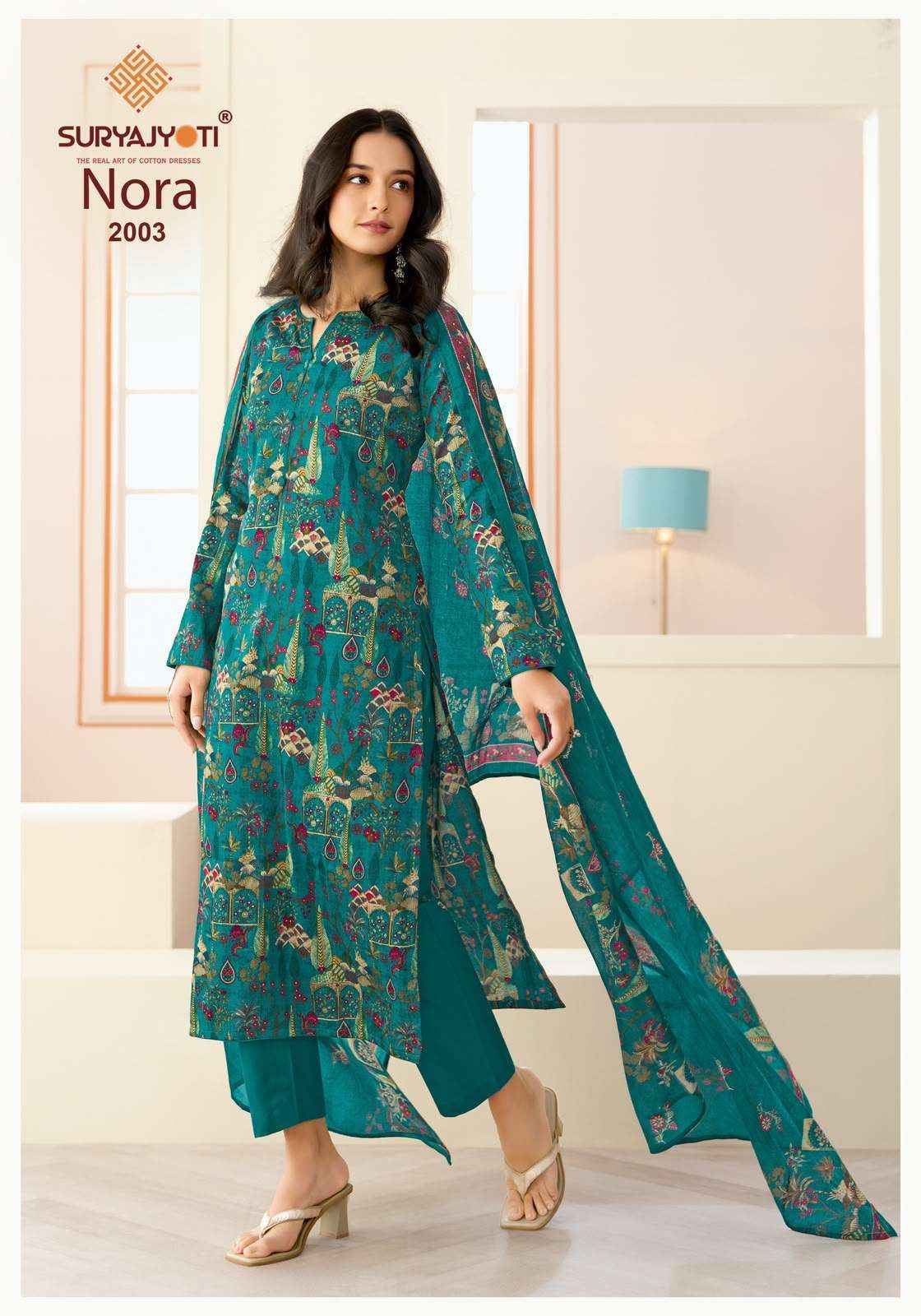 Suryajyoti Nora Vol 2 Printed Satin Salwar Suit Wholesales Best Price 10 Pcs Catalog 