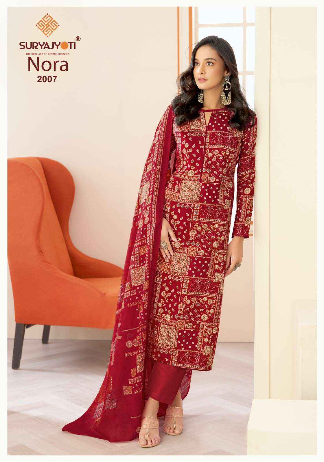 Suryajyoti Nora Vol 2 Printed Satin Salwar Suit Wholesales Best Price 10 Pcs Catalog 