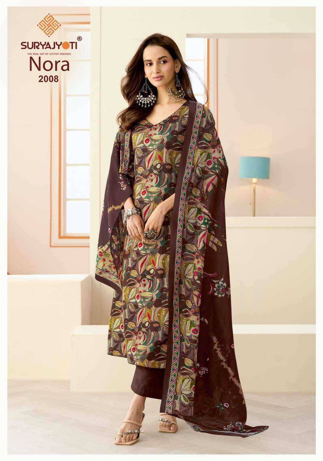 Suryajyoti Nora Vol 2 Printed Satin Salwar Suit Wholesales Best Price 10 Pcs Catalog 