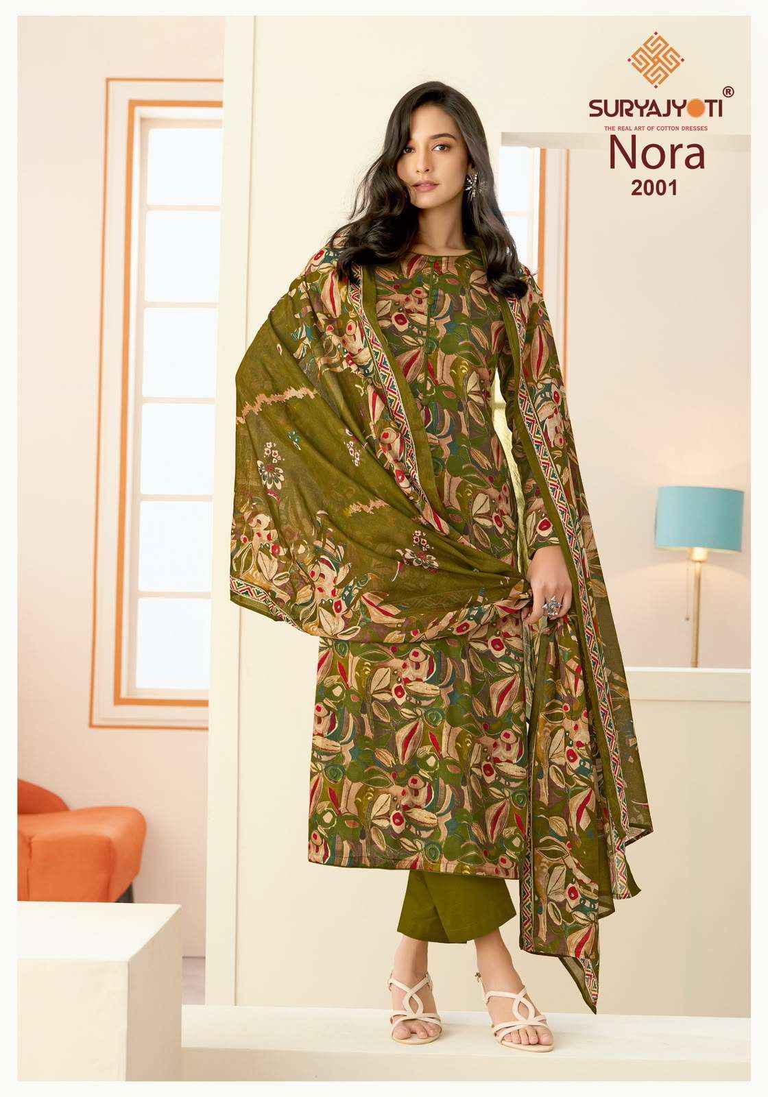 Suryajyoti Nora Vol 2 Printed Satin Salwar Suit Wholesales Best Price 10 Pcs Catalog 