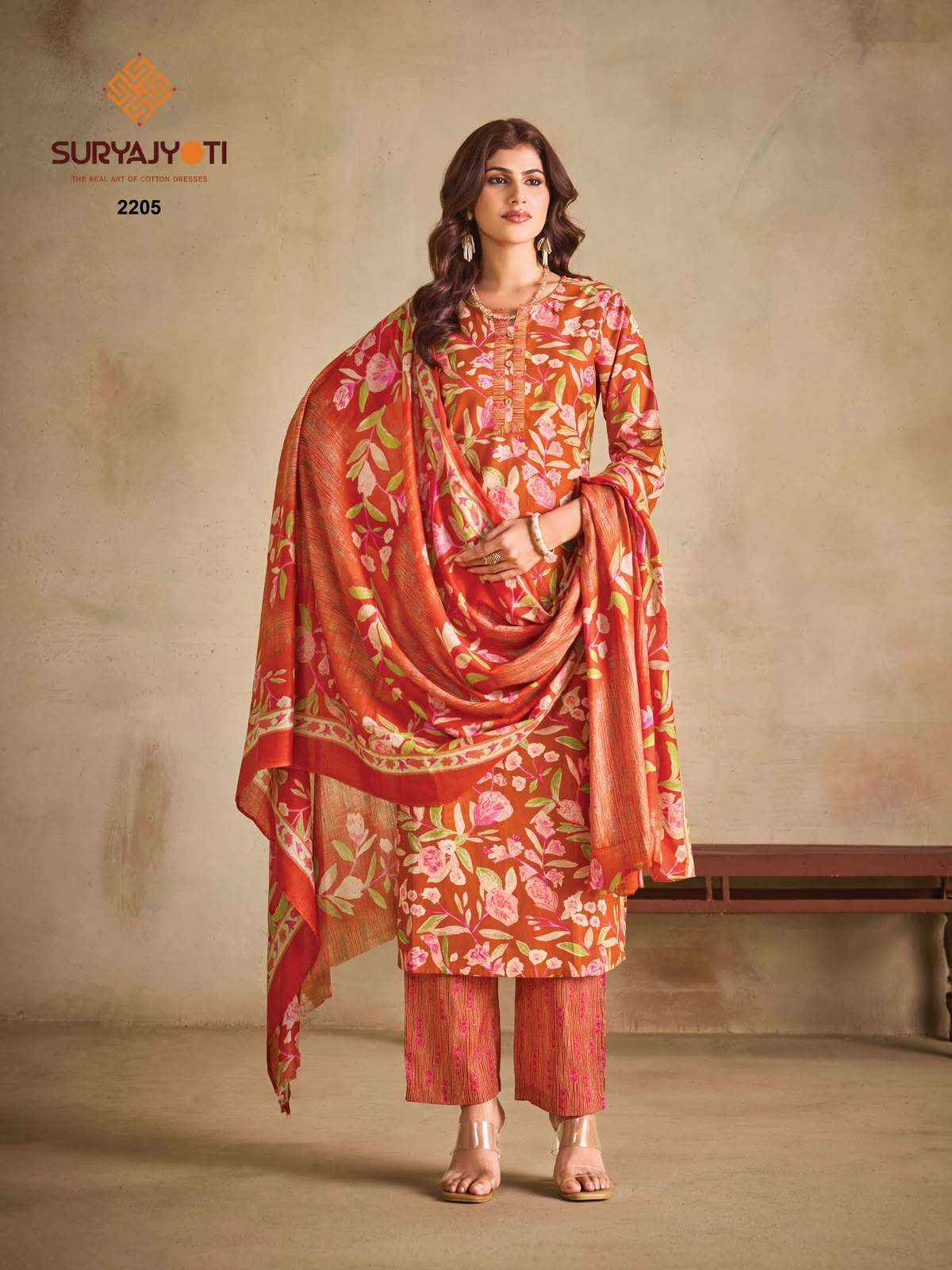 Suryajyoti Zion Cotton Vol 22 Cotton Dress Material 16 Pcs Catalog