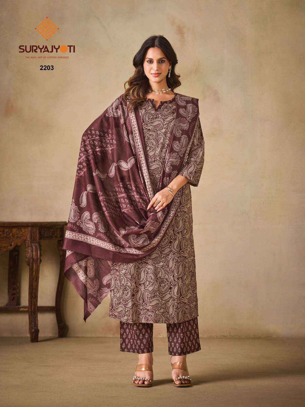 Suryajyoti Zion Cotton Vol 22 Cotton Dress Material 16 Pcs Catalog