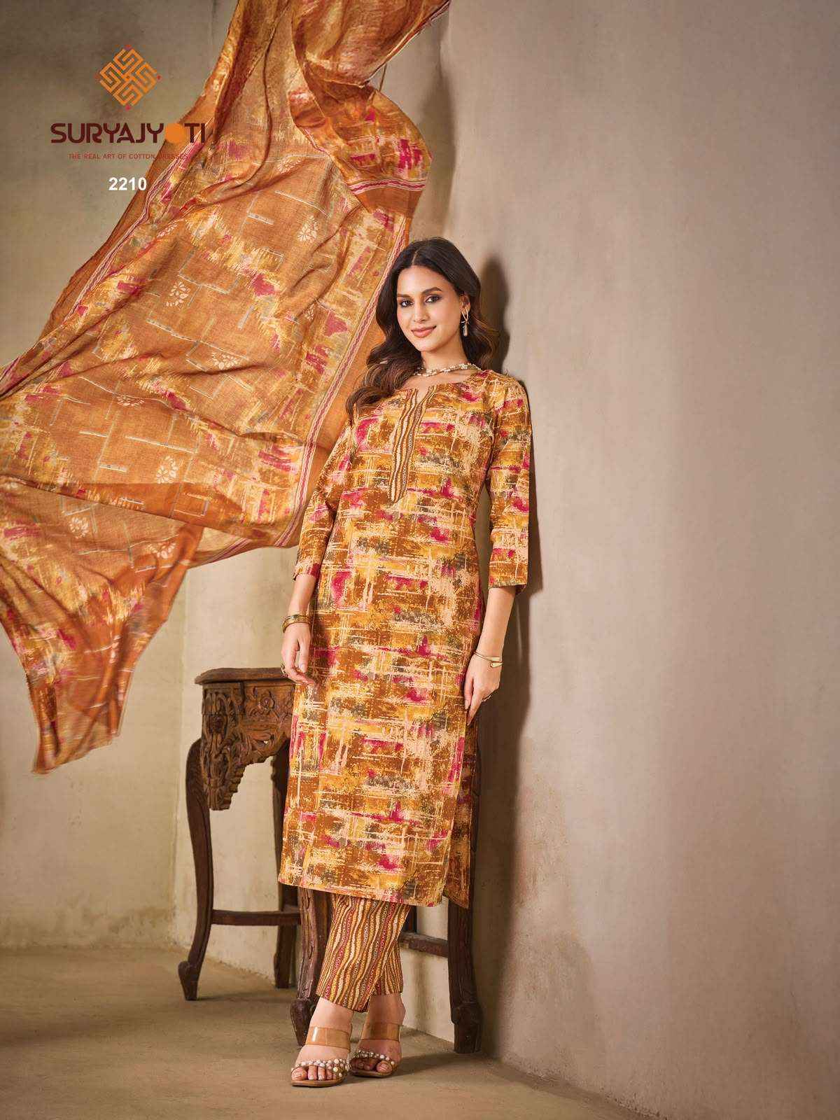 Suryajyoti Zion Cotton Vol 22 Cotton Dress Material 16 Pcs Catalog